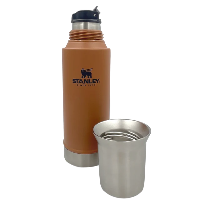 TERMO STANLEY CLASSIC MATE SYSTEM 800ML TOSTADO