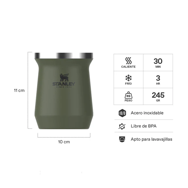 MATE STANLEY CLASSIC 236ML PINO SECO