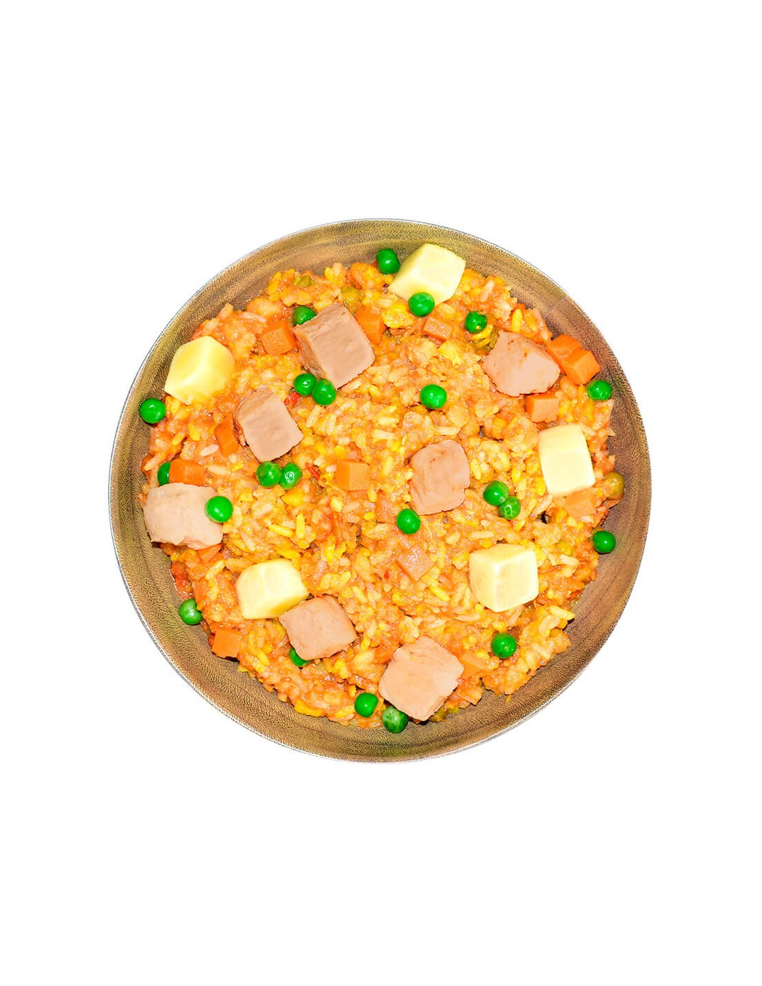 RACIÓN DAFF MRE POLLO AL CURRY CON ARROZ | 260 GRS