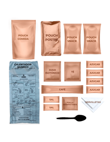 RACIÓN DE EMERGENCIAS DAFF 12 HORAS +1300 KCAL.