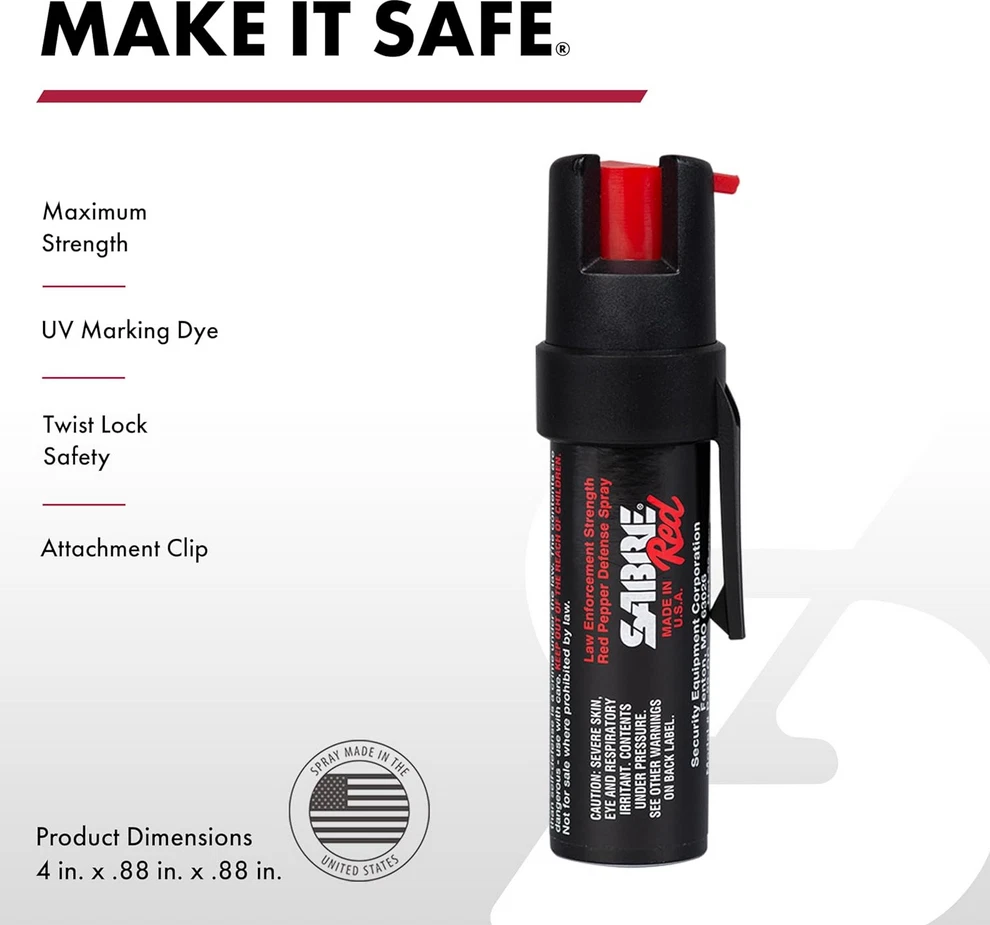 GAS PIMIENTA SABRE RED P-22-OC | 22 GRS