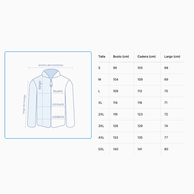 PARKA TÉRMICA KANNU LIVIANA RAHUE HOMBRE AZUL