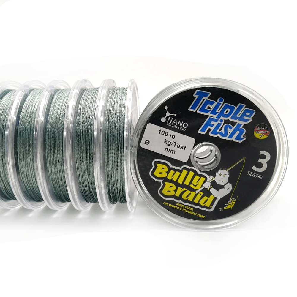 MULTIFILAMENTO TRIPLE FISH "BULLY BRAID" | 0.30 MM