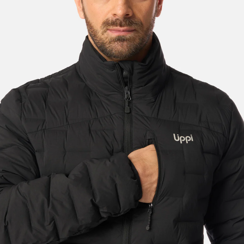 CHAQUETA LIPPI ULTIMATE STRETCH DOWN  HOMBRE NEGRO