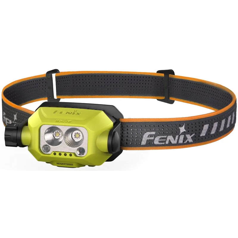 LINTERNA FRONTAL FENIX WH23R AMARILLO | 600 LUMENES