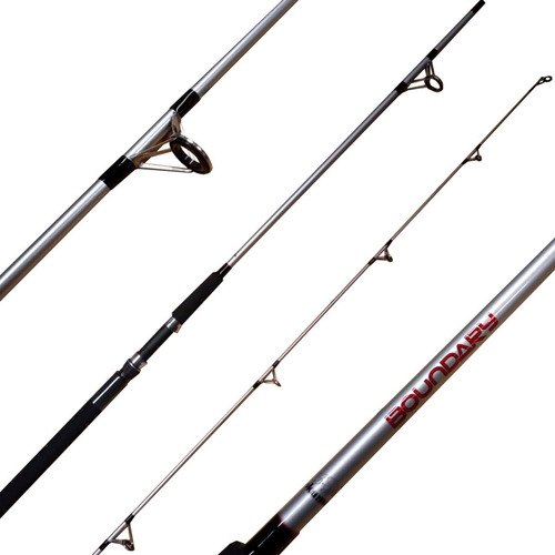 Okuma b-s-802 - 40境界medium-heavy Spinningコンボ、8-foot長、ブラックとシルバー仕上げ Okuma B-S-802-40 Boundary Medium-Heavy Spinning Combo, 8\u0027 Length