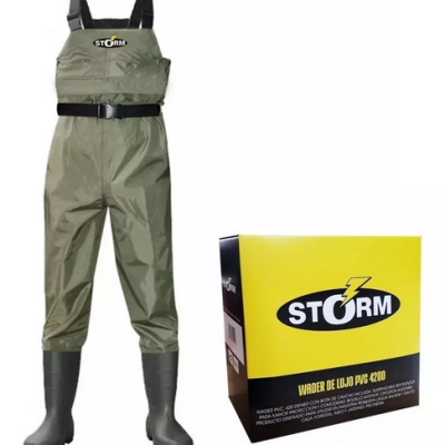 WADER IMPERMEABLE STORM PVC 420D