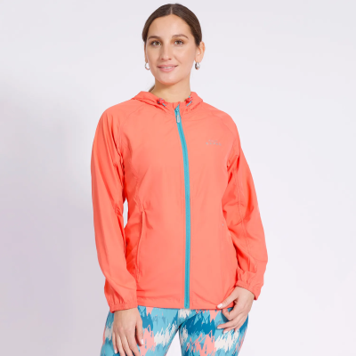 CORTAVIENTO ACTIVE WIND MUJER CORAL