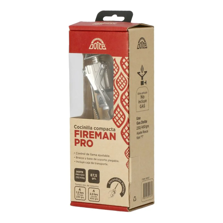 COCINILLA COMPACTA DOITE FIREMAN PRO - Terra Outdoor