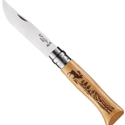 OPINEL N°8 INOX ANIMALIA DEER