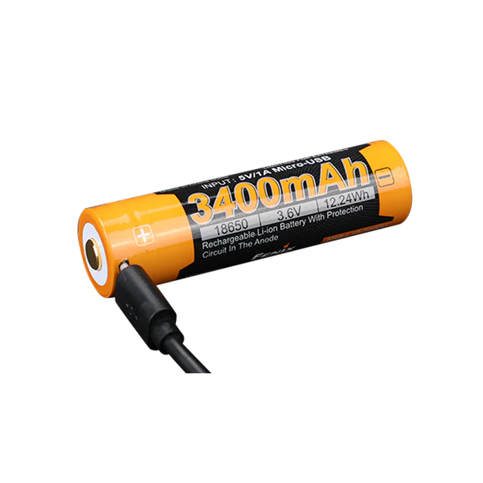 BATERIA RECARGABLE FENIX 18650 3400U ARB-L18-3400U
