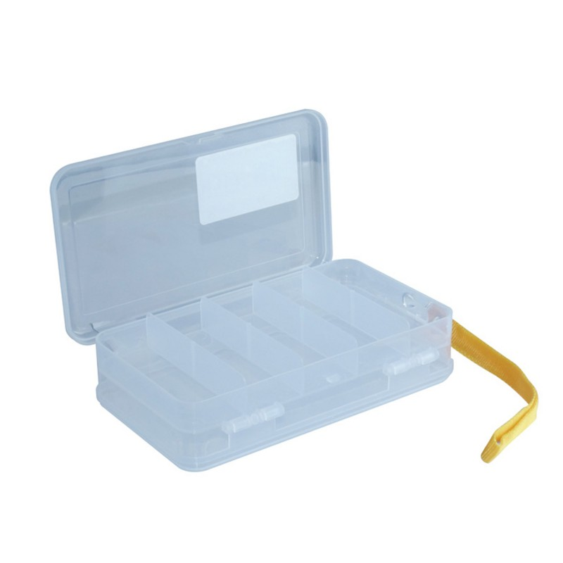 CAJA PESCA TRANSPARENTE 19X11X4.8