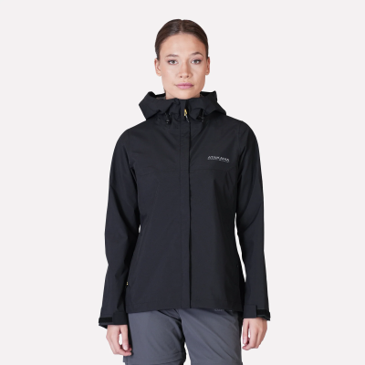 CHAQUETA IMPERMEABLE ATAKAMA MUJER FRONTERA THINLINE NEGRO