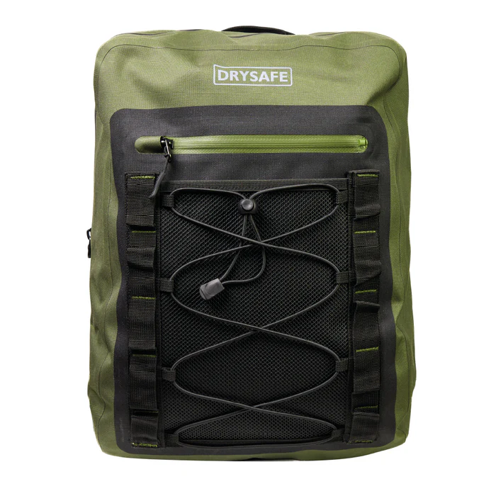 MOCHILA SECA DRYSAFE TPU 20LTS VERDE MILITAR
