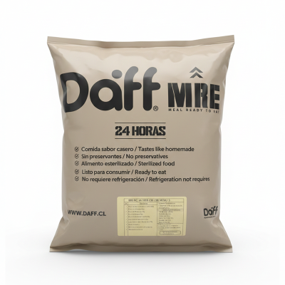 RACION COMBATE DAFF 24 HORAS MENU 3