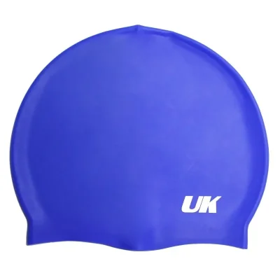 GORRO NATACION SILICONA AZUL