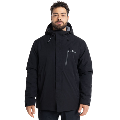 CHAQUETA KANNU TERMICA IMPERMEABLE OCTAY HOMBRE NEGRO