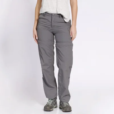 PANTALON DESMONTABLE KANNU MUJER GRIS