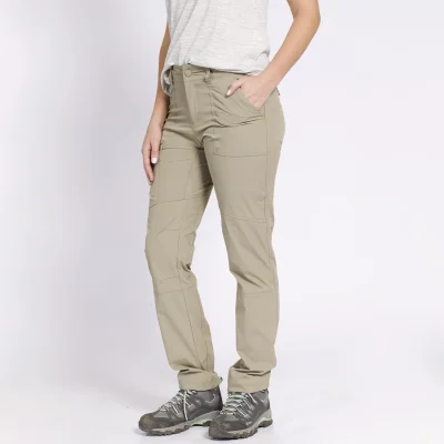 PANTALON KANNU MUJER MULTIBOLSILLO BEIGE TALLA M