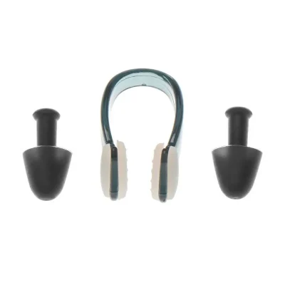 SET TAPONES OIDO Y NARICERA NEGRO