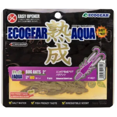 VINILOS ECOGEAR JUKUSEI AQUA BUG ANTS 2" J12