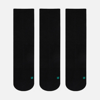 CALCETINES UNISEX VULCANO ESSENTIALS PACK MID VULCANO NEGRO