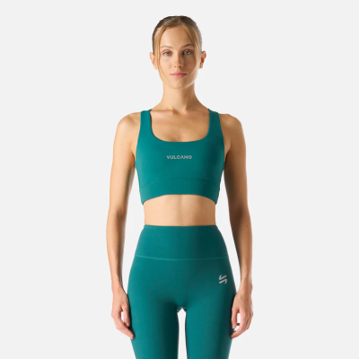PETO MUJER VULCANO BUILT TO MOVE LIGHT SUPPORT BRA PETROLEO