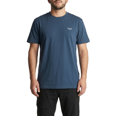 POLERA HOMBRE PLAN AND CLIMB LIPPI AZUL OSCURO